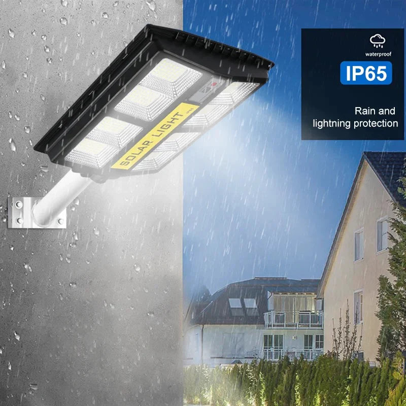 Proiector LED, Cu Panou Solar, Rezistent La Apa IP65 200W, Cu Telecomanda
